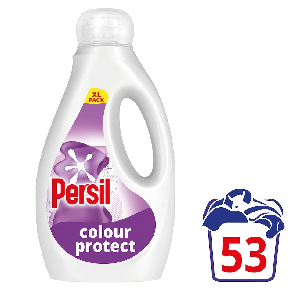 image 1 of Persil Colour Protect Laundry Liquid Detergent 53 Washes 1431ml