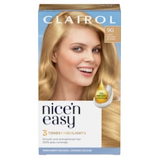 Clairol Nice ‘N Easy Light Golden Blonde 9G Hair Dye