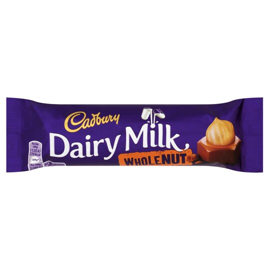 Cadbury Whole Nut 49G Tesco Groceries