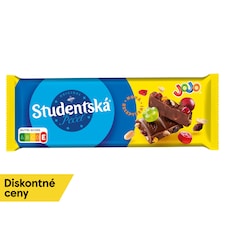 ORION Študentská pečať Milk Chocolate with JOJO Jelly, Peanuts and Raisins 90 g
