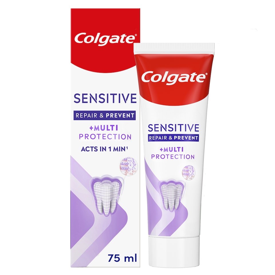 image 1 of Colgate Sensitive Repair & Prevent + Multi Protection Toothpaste 75ml