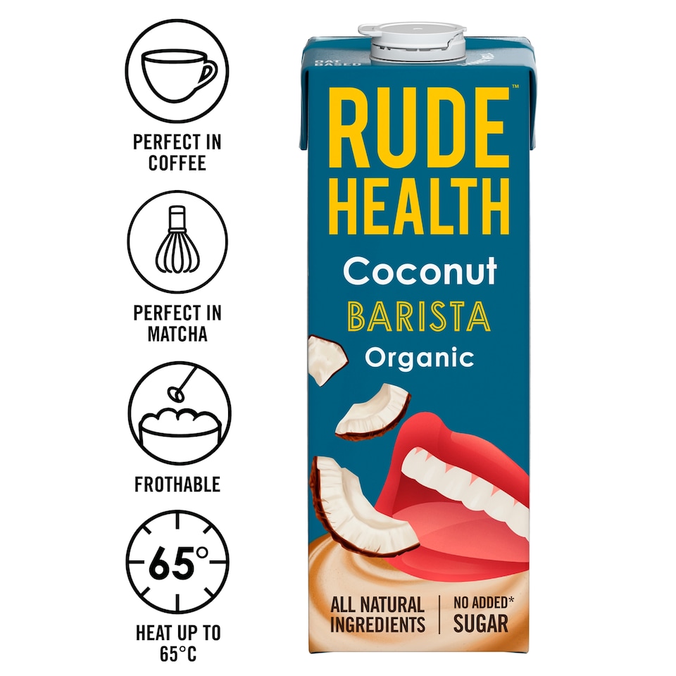 image 1 of Rude Health Organic Coconut Barista 1L