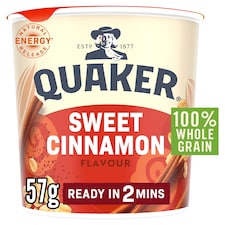 Quaker Oat So Simple Sweet Cinnamon Porridge Pot 57g