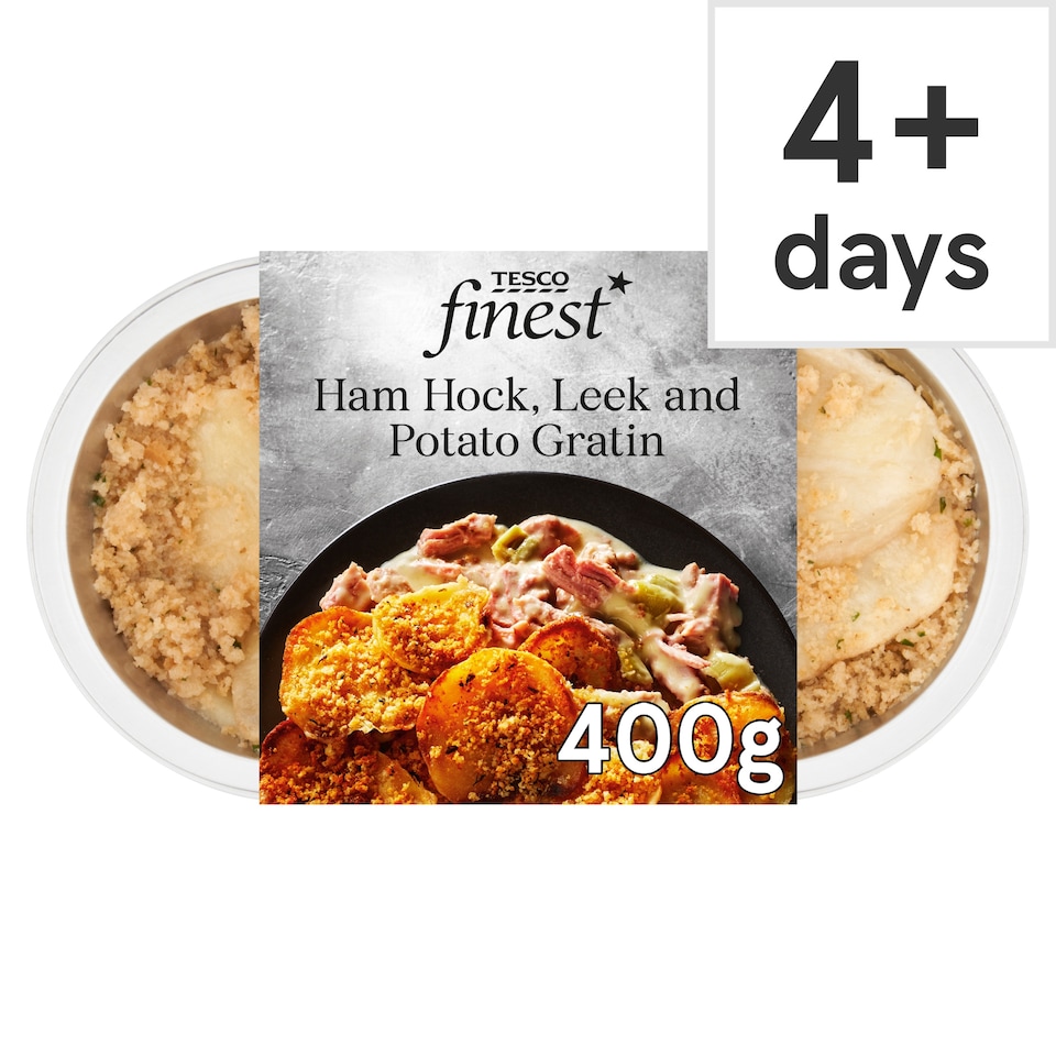 Tesco Finest Ham Hock, Leek & Gratin 400G