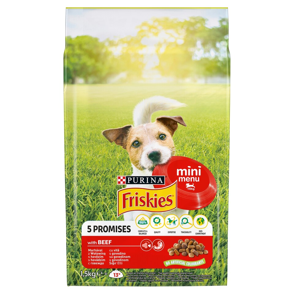 image 1 of Friskies® Mini Menu with Beef 1.5kg