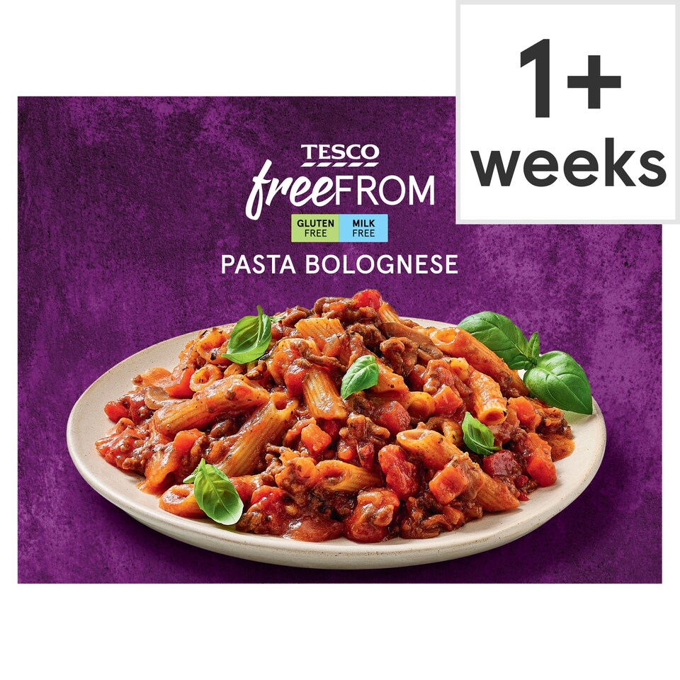 Tesco Free From Pasta Bolognese 400g