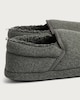 image 3 of F&F Borg Lined Slippers in Grey
