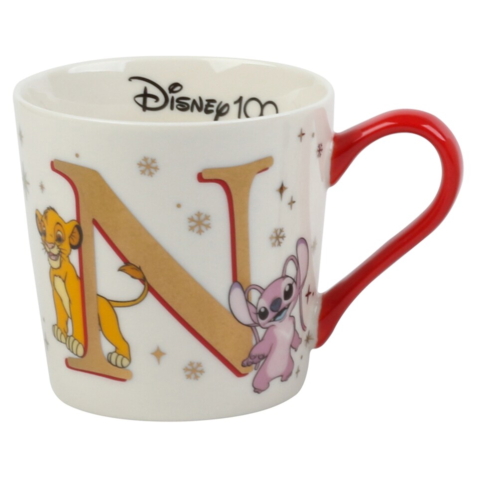 Tesco Disney 100 Alphabet Mug N