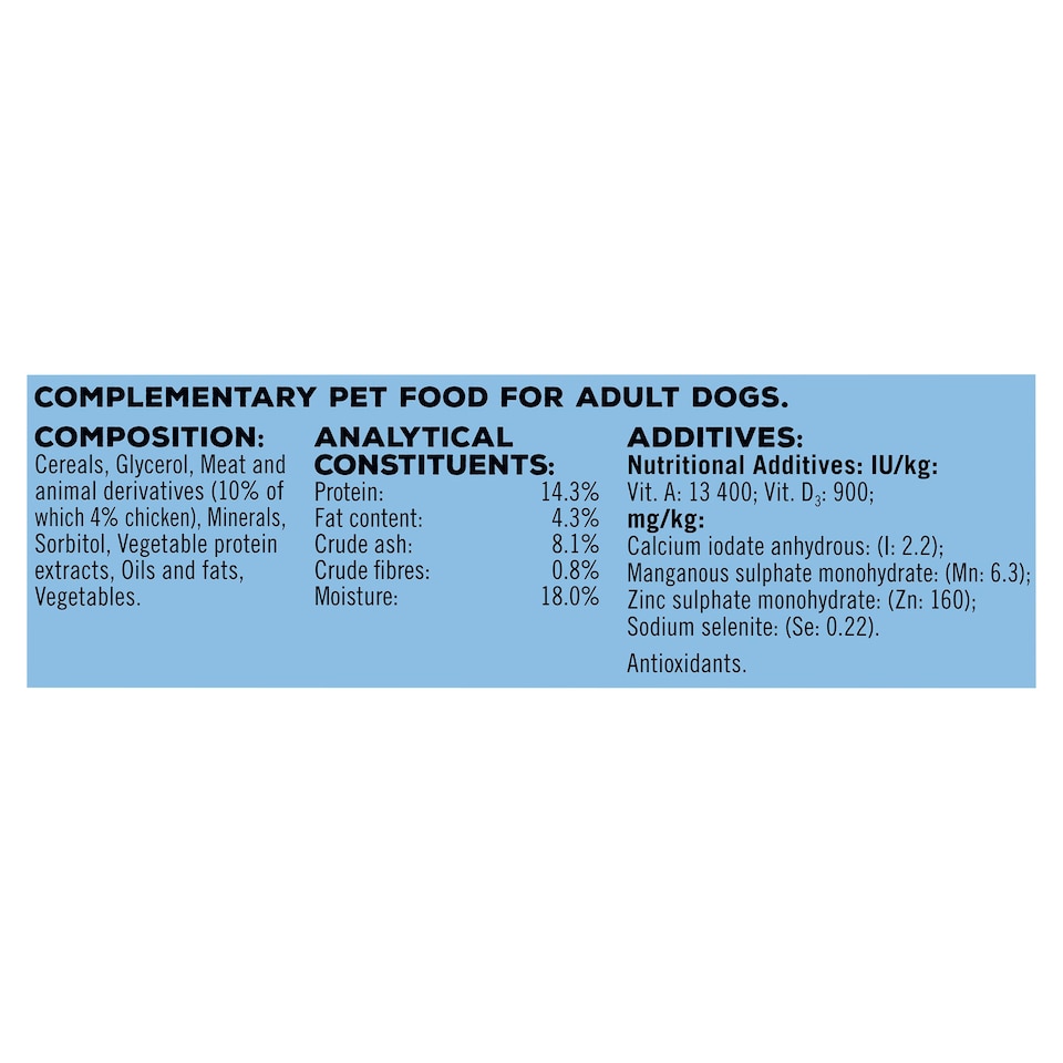 image 1 of Bakers Dental Delicious Medium Chicken 200G