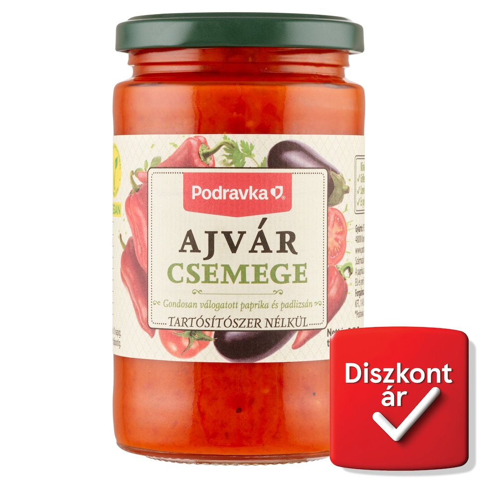 Podravka csemege ajvár 350 g  1. kép