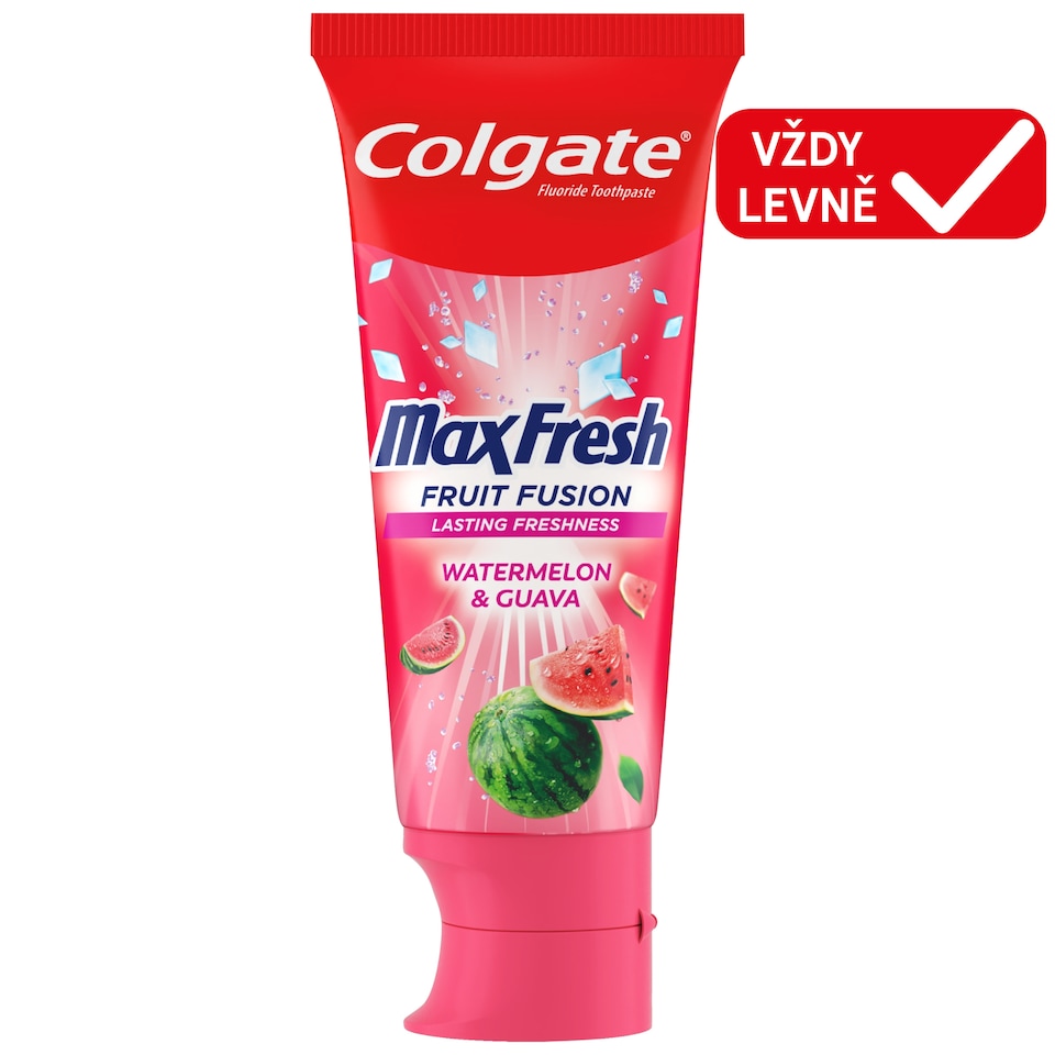 image 1 of Colgate Max Fresh Fruit Fusion Watermelon Flavoured Toothpaste {size}