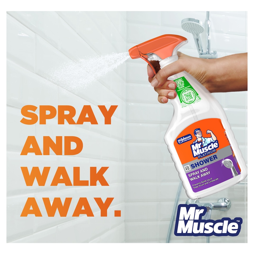 image 1 of Mr Muscle Platinum Shower Shine 750Ml