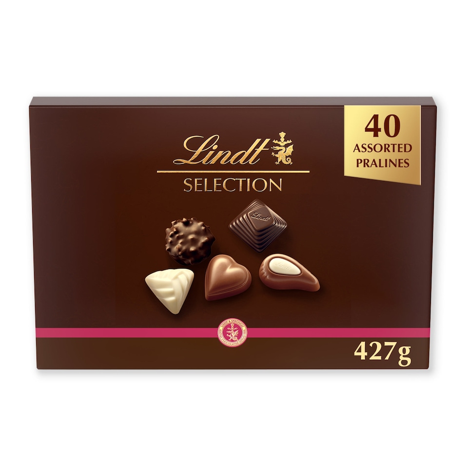image 1 of Lindt Assorted Continental Chocolate Selection 427G