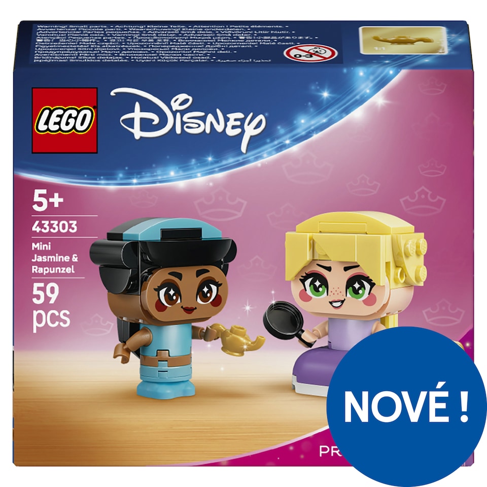 Obrázek 1 pro produkt LEGO Disney 43303 Mini Jasmína a Locika