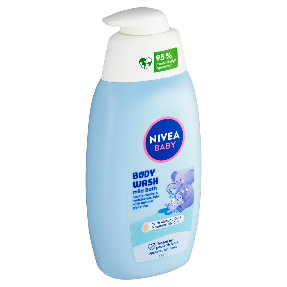 Obrázek 1 pro produkt Nivea Baby Sprchový gel pro jemnou koupel 450ml