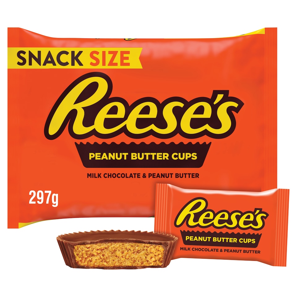 image 1 of Reese's Milk Chocolate Peanut Butter Cups Snack Size Multipack 297g