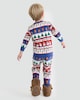 image 3 of F&F Boys Minky Fleece Festive Print Pyjamas in Multi