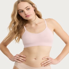 F&F 3-Pack Seamless Non-Wired Bralettes  in Multi