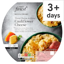 Tesco Finest Three Cheese & Chive Cauliflower Cheese 350G