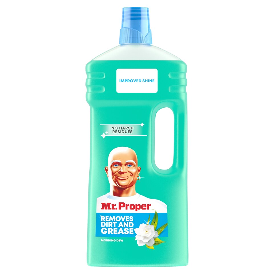 Víceúčelový Čisticí Prostředek Mr Proper Na Podlahy S Morning Dew Vůní 1.5 l