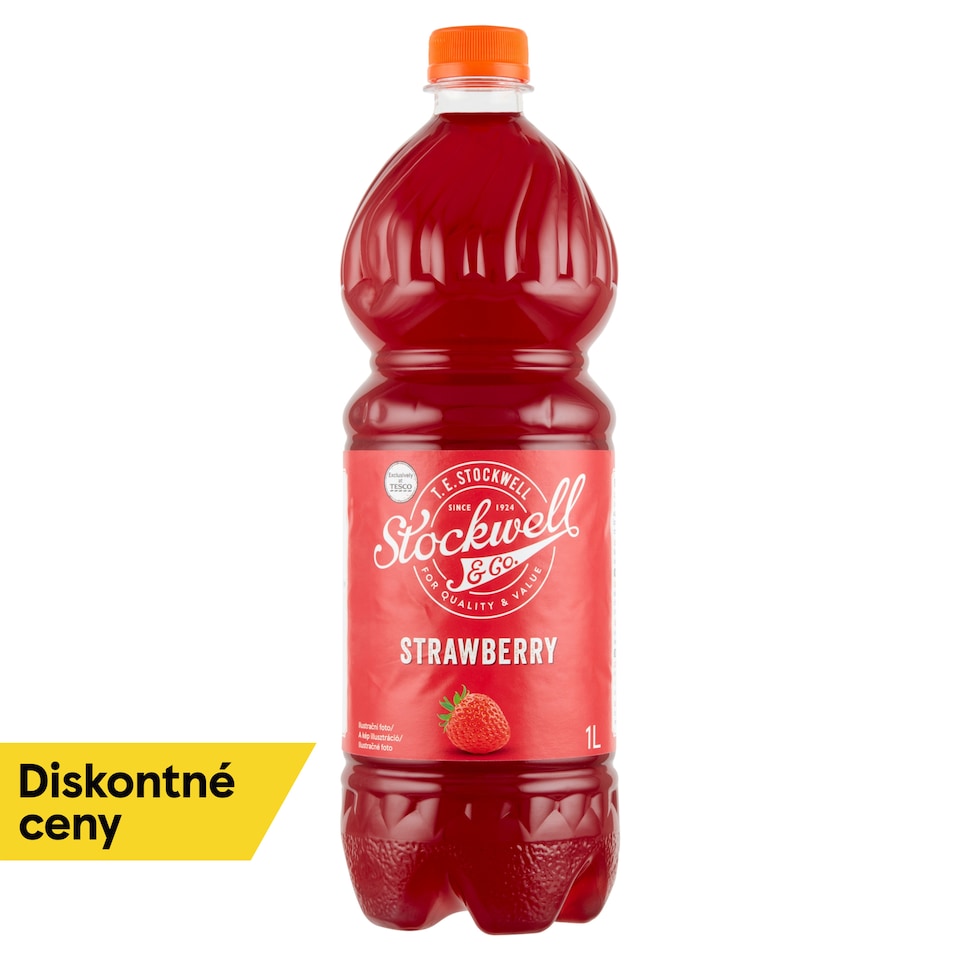 Stockwell & Co. Strawberry Beverage Concentrate 1 L