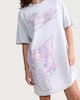 image 1 of Kuromi Print Cotton Rich Nightdress in Grey
