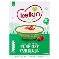 Kelkin Gluten Free Organic Oat Tesco Porridge 450G
