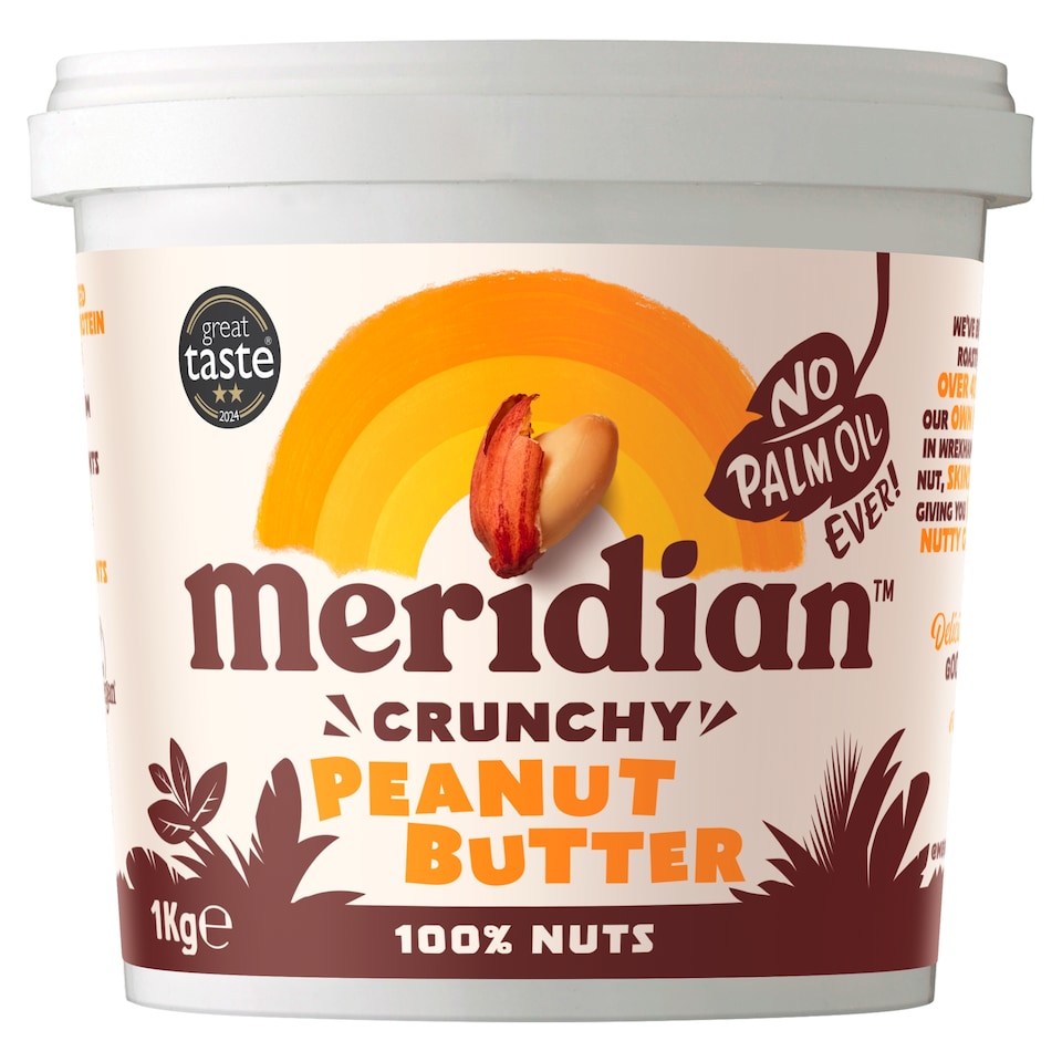Meridian Crunchy Peanut Butter 1Kg