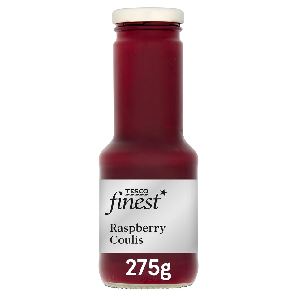 Tesco Finest Raspberry Coulis 275G