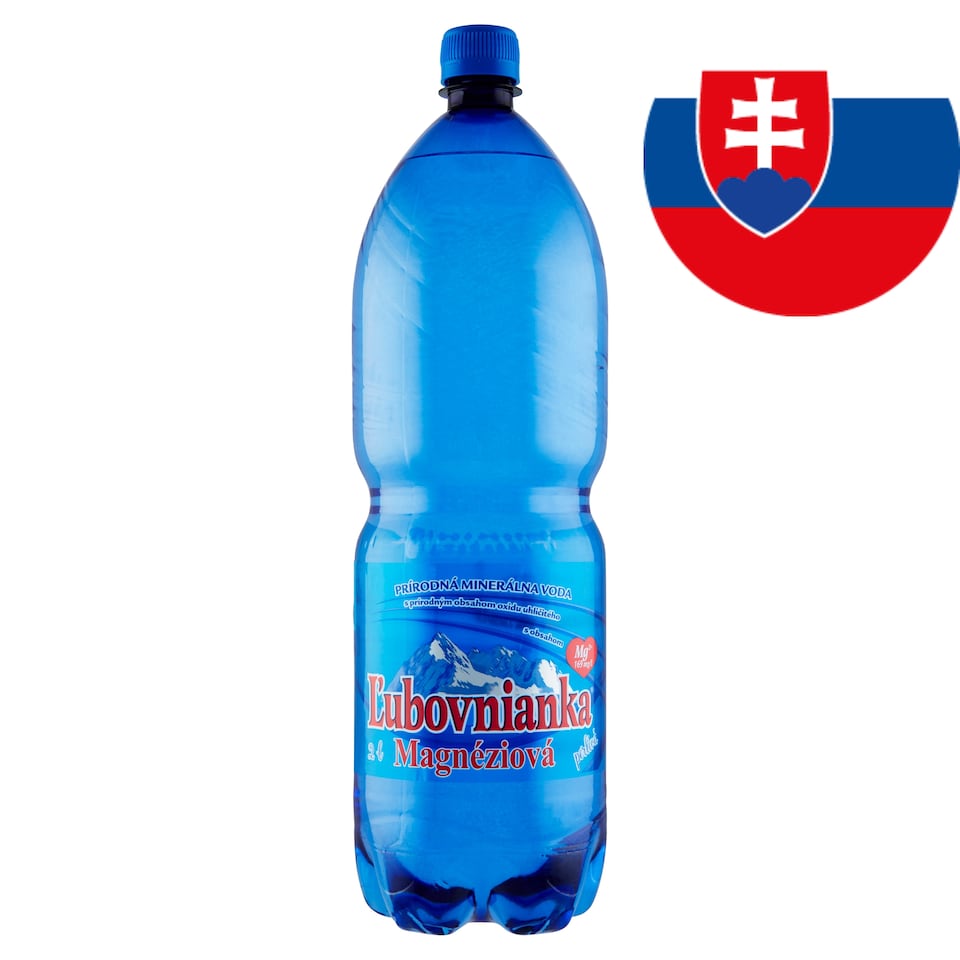 obrázok 1 z Ľubovnianka Magnéziová prírodná minerálna voda perlivá 2 l