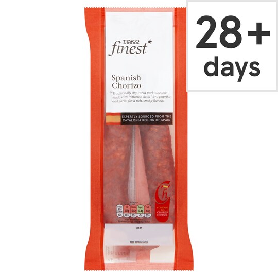 Tesco Finest Spanish Chorizo 225G Tesco Groceries