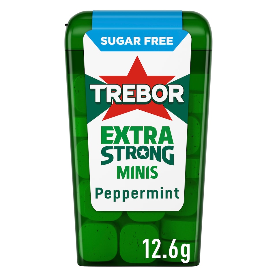 Trebor Mighties Extra Strong Sugar Free Mints 12.5g