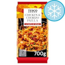 Tesco Chicken & Chorizo Paella 700G