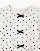 image 3 of F&F Girls 2-Piece Heart Print Top and Trousers Set in Multi Black White
