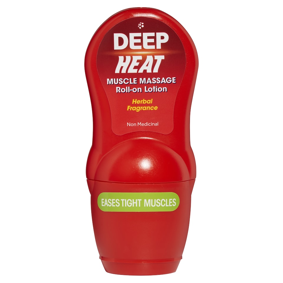 Deep Heat Muscle Massage Roll-on Lotion 50ml