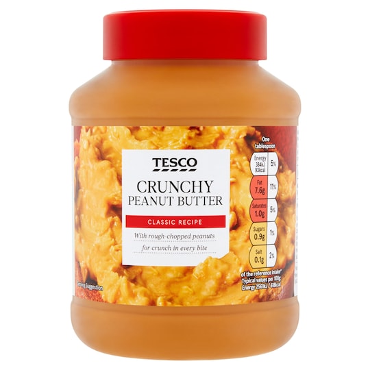 Tesco Crunchy Peanut Butter 700G Tesco Groceries