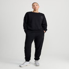 F&F Active Cotton Rich NYC Studio Drawstring Joggers in Purple