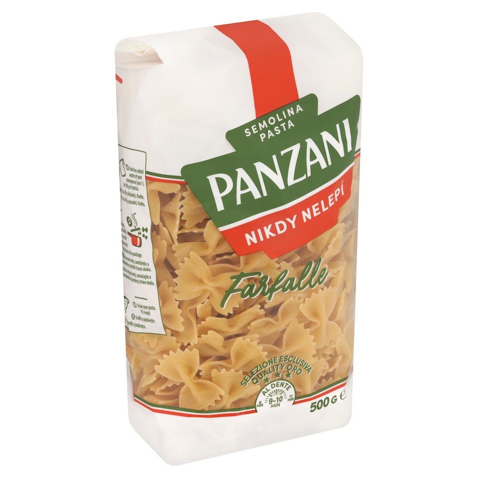 image 1 of Panzani Farfalle Egg-Free Dried Semolina Pasta 500 g