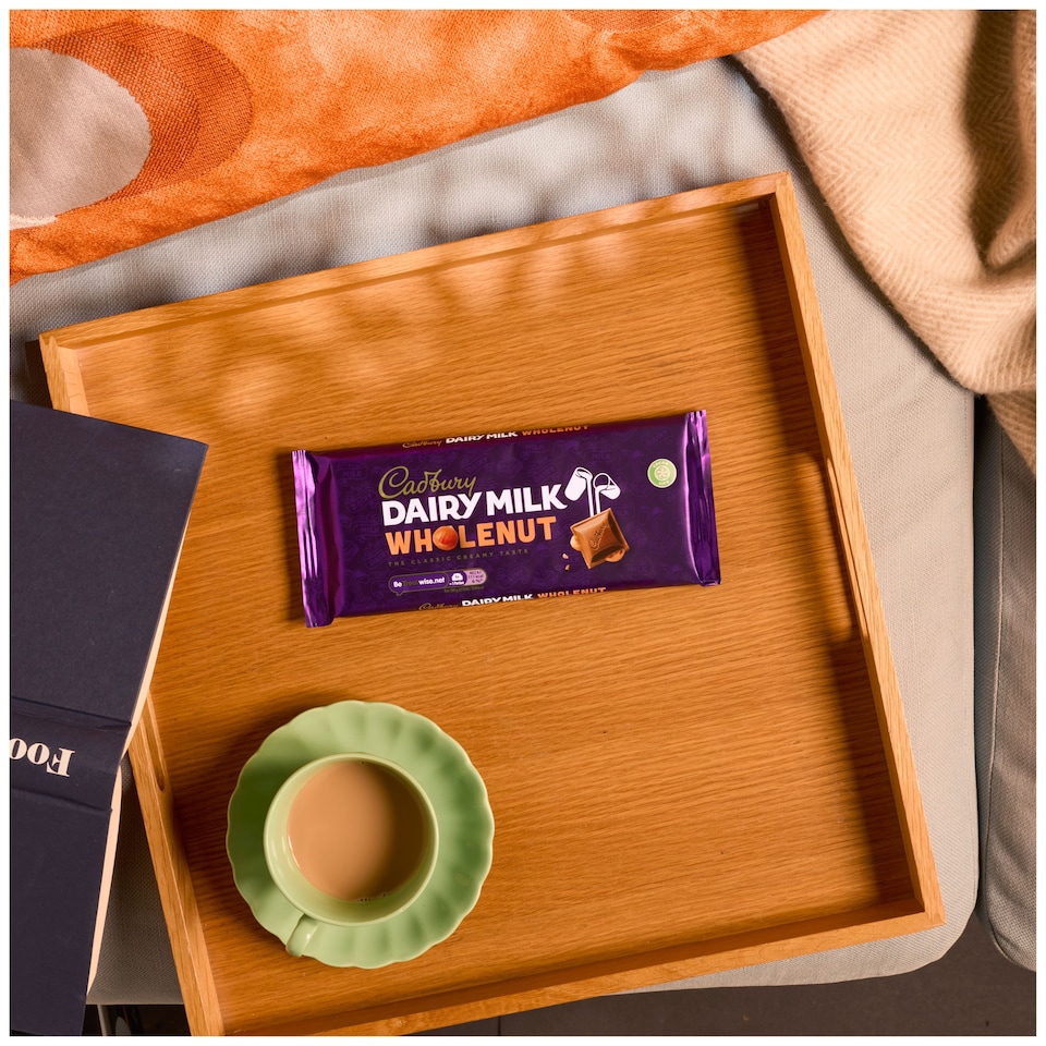 image 1 of Cadbury Dairy Milk Whole Nut Chocolate Bar 180G