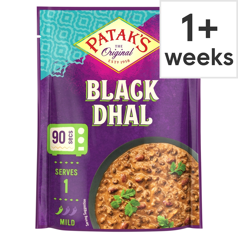 image 1 of Patak's Indian Black Dhal Ready Meal 270g