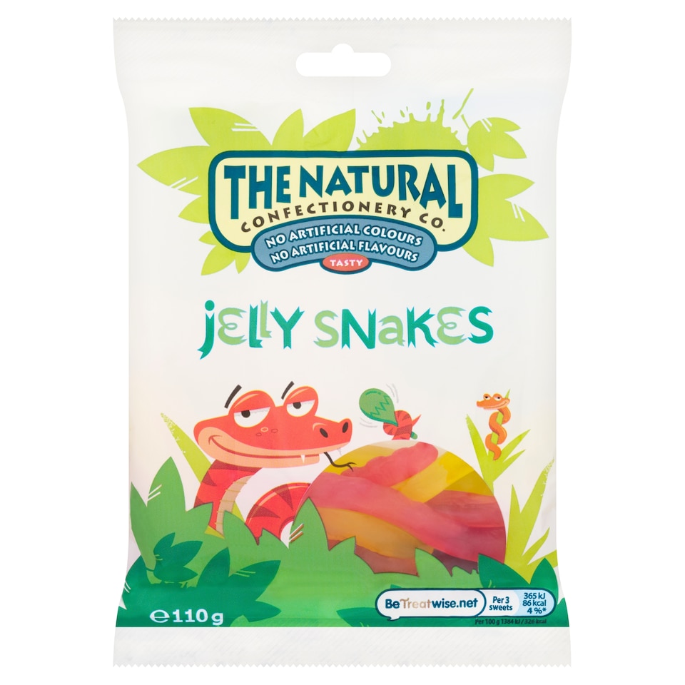 The Nat/Confco Jelly Snakes 110G