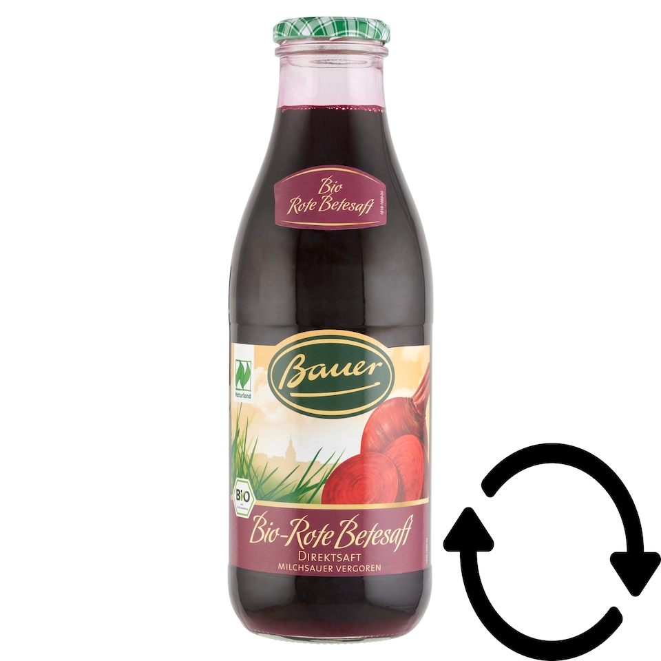 Bauer bio céklalé 980 ml