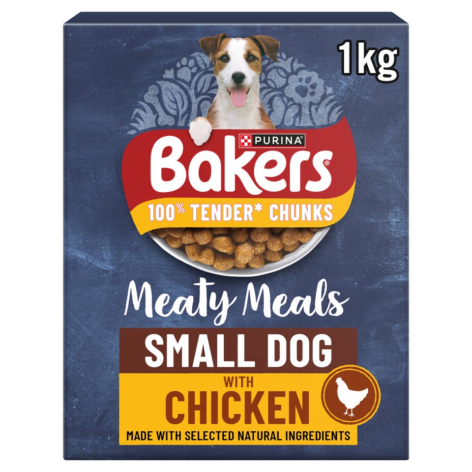 image 1 of Bakers Meaty Meals Small Dog Chicken 1Kg