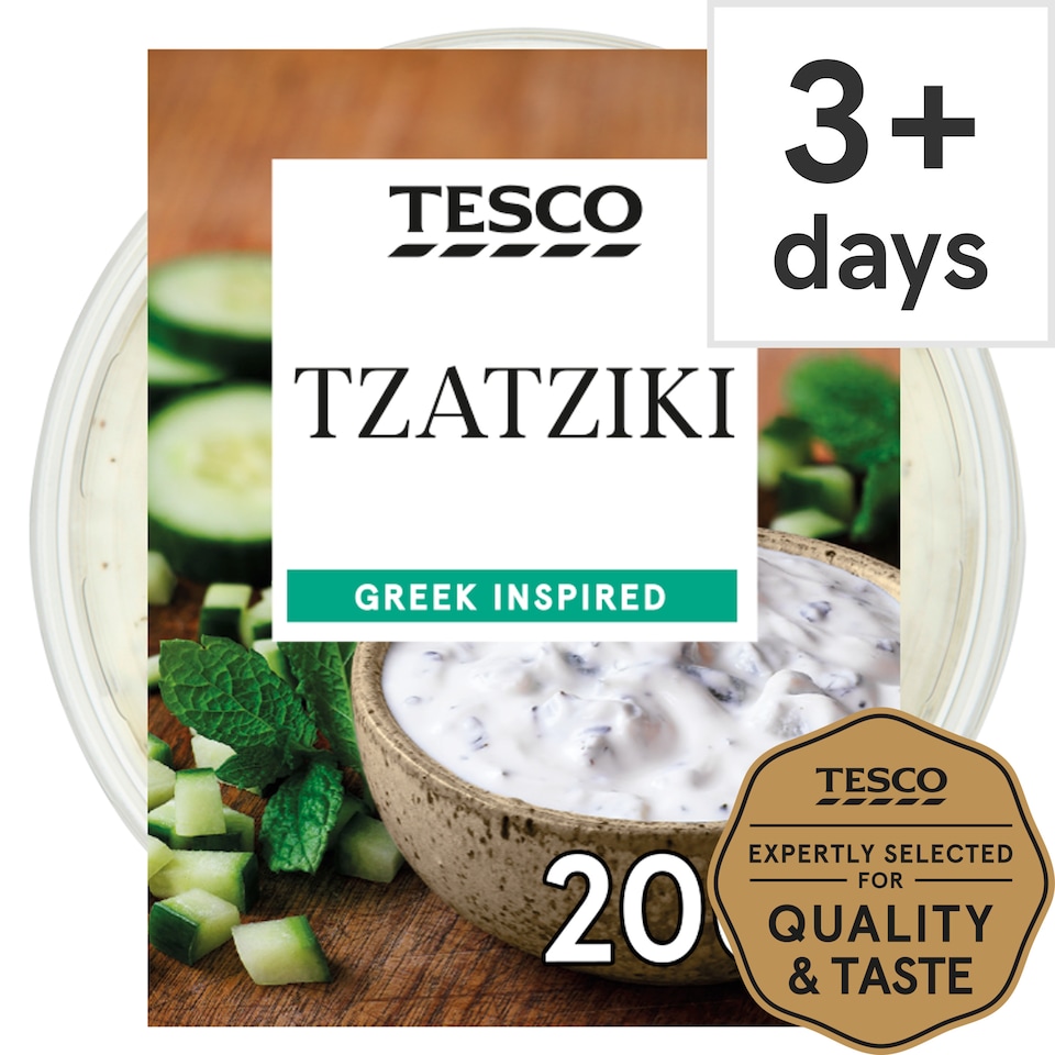 Tesco Tzatziki Dip 200G