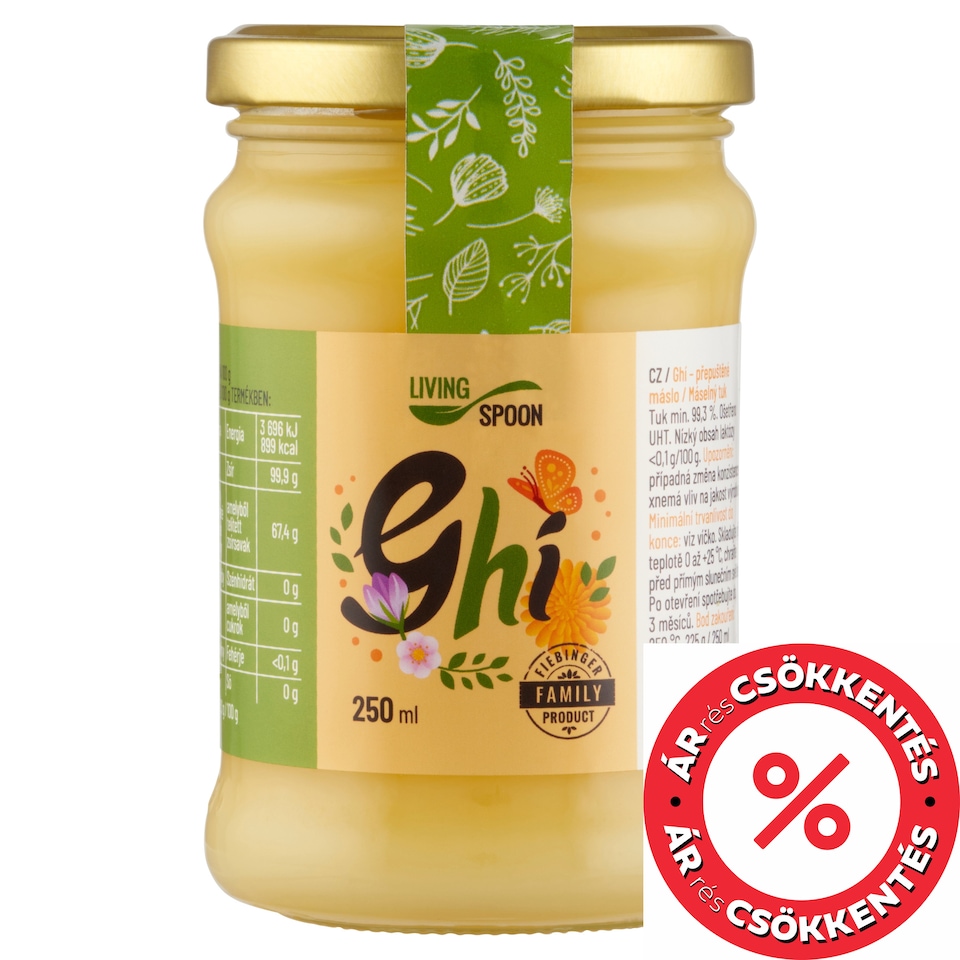 Living Spoon Ghí UHT vajolaj 250 ml