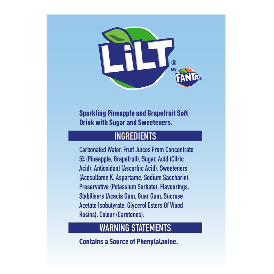 image 1 of Lilt Regular 2 Litre Bottle