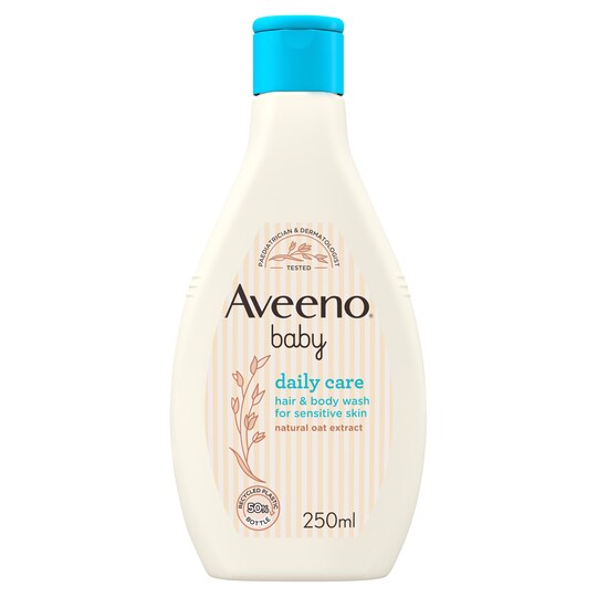 Aveeno Baby Daily Care Hair & Body Wash 250Ml Tesco Groceries