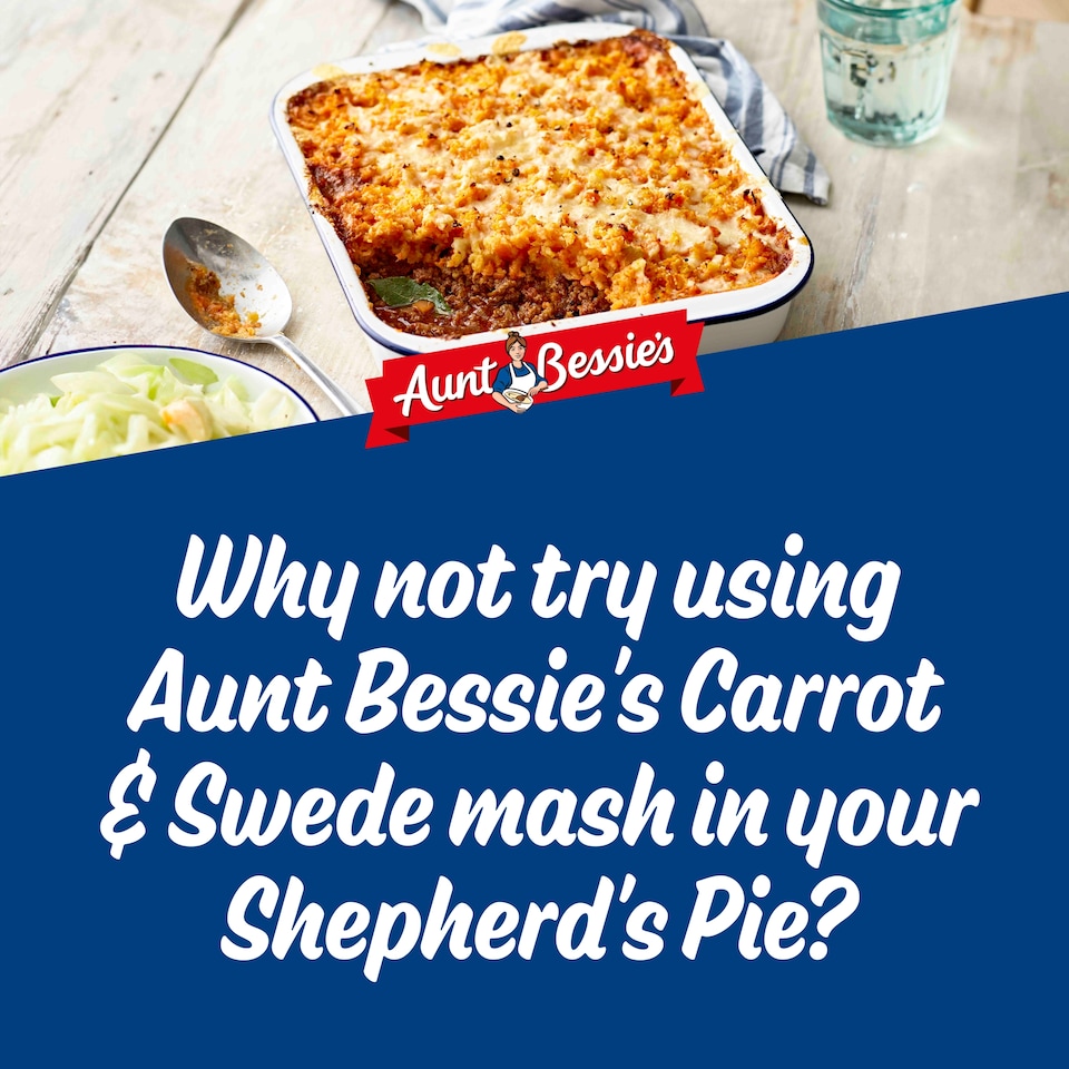 image 1 of Aunt Bessie's Carrot & Swede Mash 500G