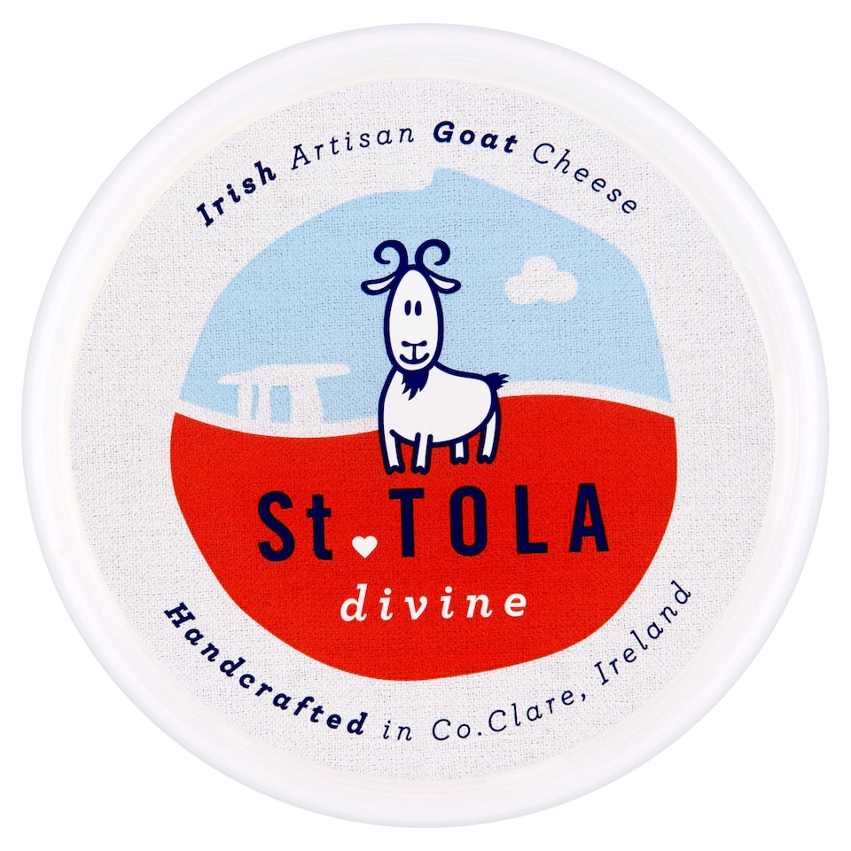 ST TOLA DIVINE   ORGANIC GOATS    CREAM CHS 120G  