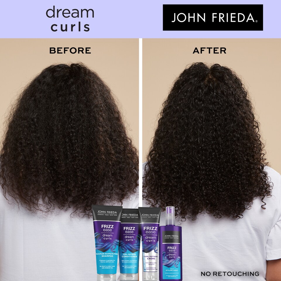 image 1 of John Frieda Frizz Ease Dream Curls Spray 200Ml